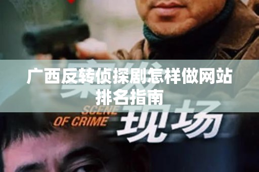 广西反转侦探剧怎样做网站排名指南