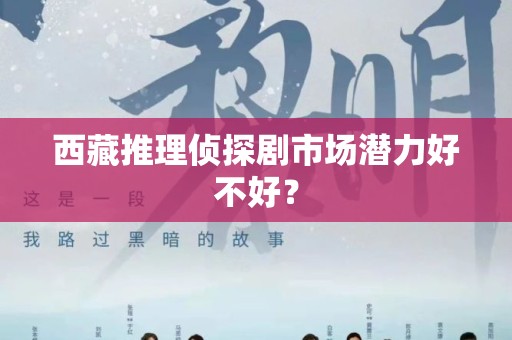 西藏推理侦探剧市场潜力好不好？