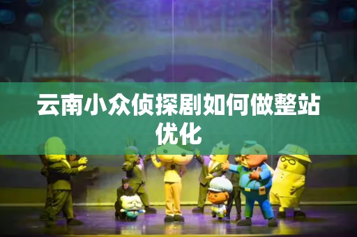 云南小众侦探剧如何做整站优化