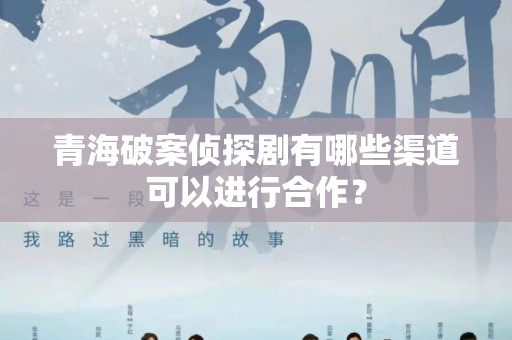 青海破案侦探剧有哪些渠道可以进行合作？
