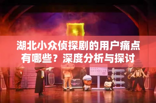 湖北小众侦探剧的用户痛点有哪些？深度分析与探讨