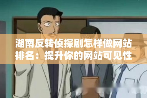 湖南反转侦探剧怎样做网站排名：提升你的网站可见性和流量