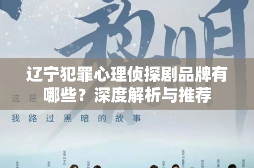 辽宁犯罪心理侦探剧品牌有哪些？深度解析与推荐