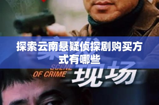 探索云南悬疑侦探剧购买方式有哪些