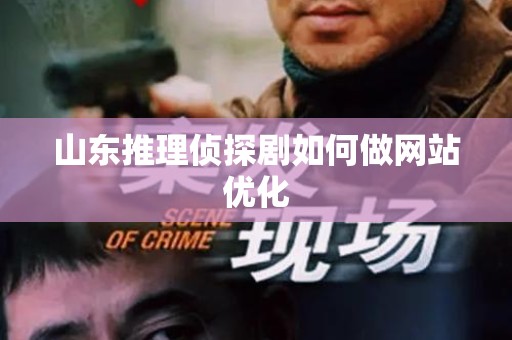 山东推理侦探剧如何做网站优化