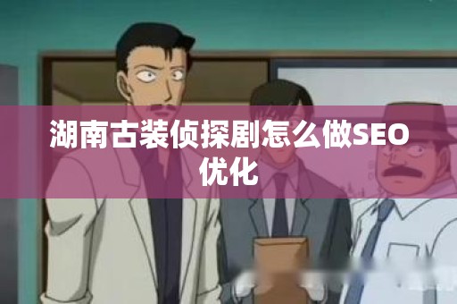 湖南古装侦探剧怎么做SEO优化