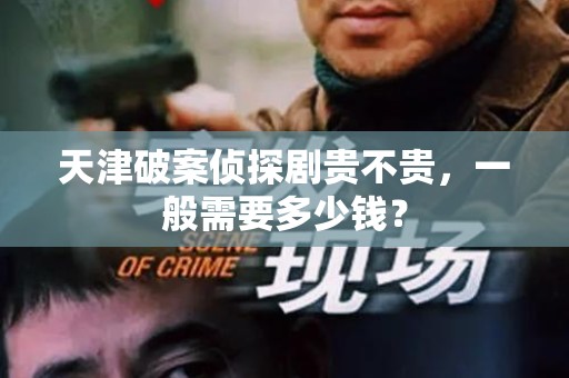 天津破案侦探剧贵不贵，一般需要多少钱？