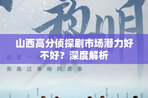 山西高分侦探剧市场潜力好不好？深度解析