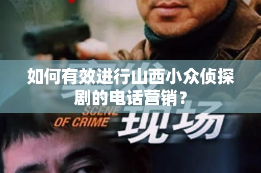 如何有效进行山西小众侦探剧的电话营销？
