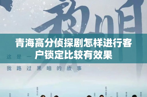青海高分侦探剧怎样进行客户锁定比较有效果