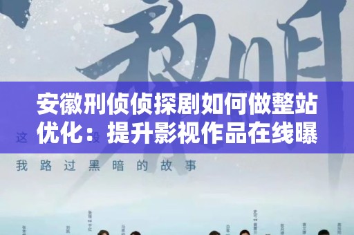 安徽刑侦侦探剧如何做整站优化：提升影视作品在线曝光度的策略