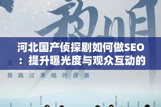 河北国产侦探剧如何做SEO：提升曝光度与观众互动的有效策略