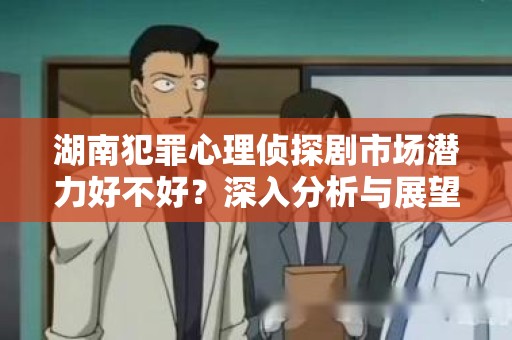 湖南犯罪心理侦探剧市场潜力好不好？深入分析与展望