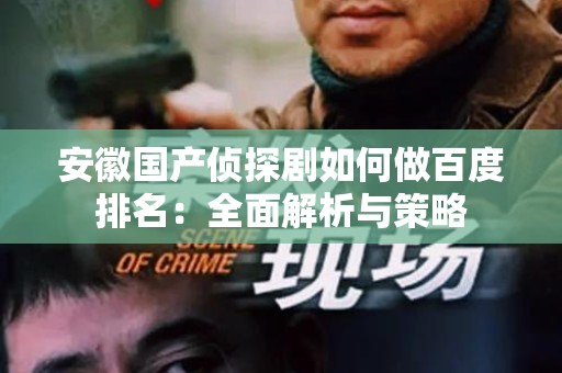 安徽国产侦探剧如何做百度排名：全面解析与策略
