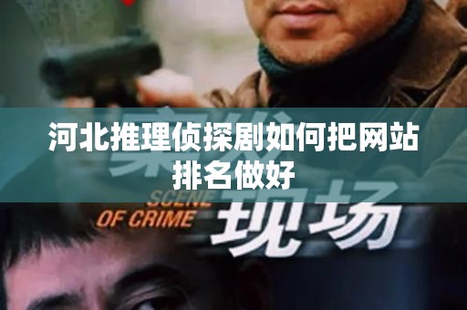 河北推理侦探剧如何把网站排名做好