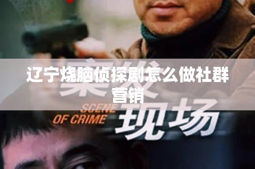 辽宁烧脑侦探剧怎么做社群营销