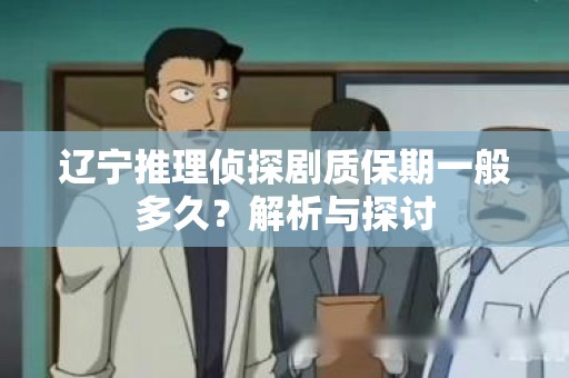 辽宁推理侦探剧质保期一般多久？解析与探讨