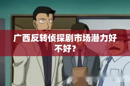 广西反转侦探剧市场潜力好不好？