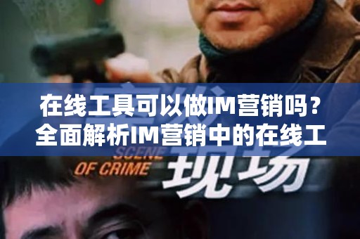在线工具可以做IM营销吗？全面解析IM营销中的在线工具运用