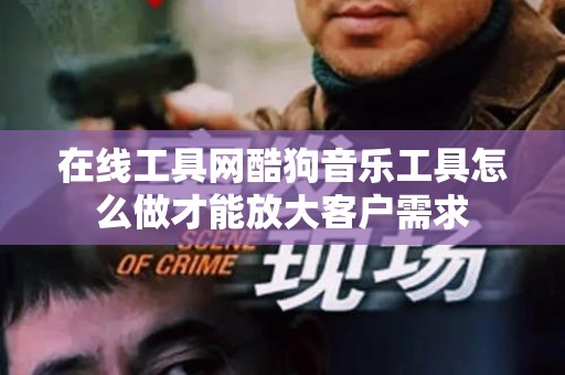 在线工具网酷狗音乐工具怎么做才能放大客户需求