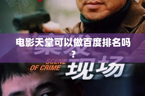 电影天堂可以做百度排名吗？