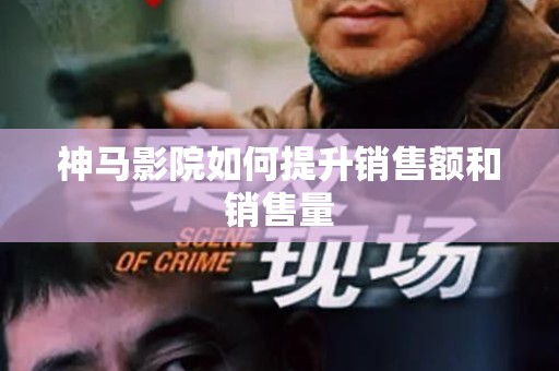 神马影院如何提升销售额和销售量