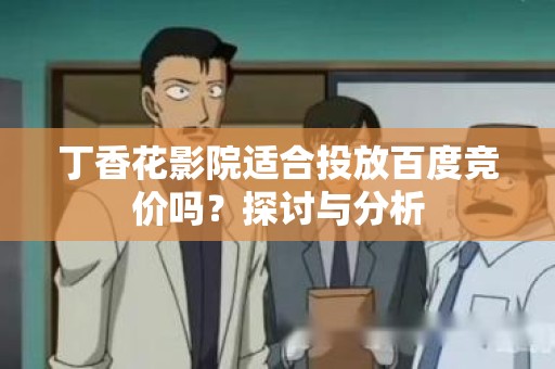 丁香花影院适合投放百度竞价吗？探讨与分析