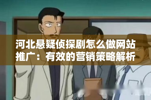河北悬疑侦探剧怎么做网站推广：有效的营销策略解析