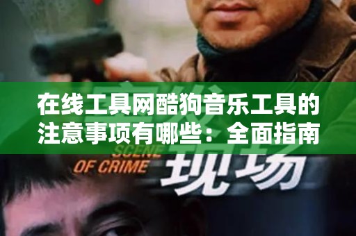 在线工具网酷狗音乐工具的注意事项有哪些：全面指南