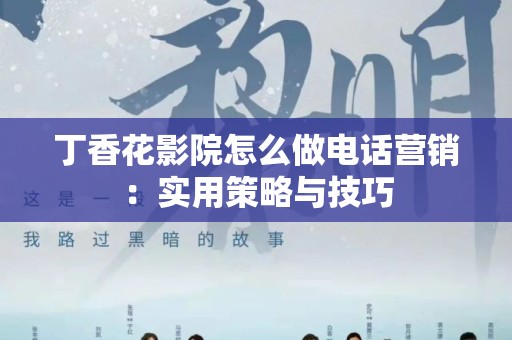 丁香花影院怎么做电话营销：实用策略与技巧