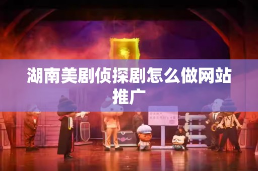 湖南美剧侦探剧怎么做网站推广