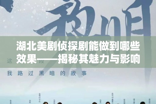 湖北美剧侦探剧能做到哪些效果——揭秘其魅力与影响力
