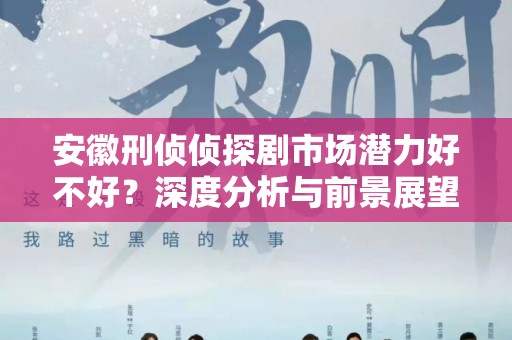 安徽刑侦侦探剧市场潜力好不好？深度分析与前景展望