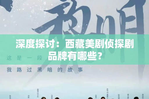 深度探讨：西藏美剧侦探剧品牌有哪些？