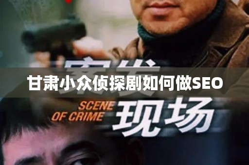 甘肃小众侦探剧如何做SEO