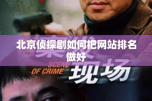 北京侦探剧如何把网站排名做好