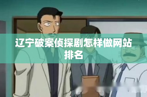辽宁破案侦探剧怎样做网站排名
