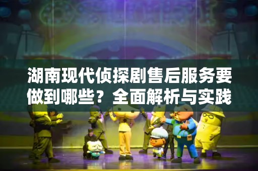 湖南现代侦探剧售后服务要做到哪些？全面解析与实践指南