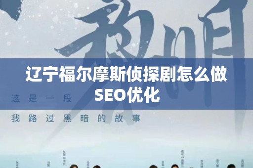 辽宁福尔摩斯侦探剧怎么做SEO优化