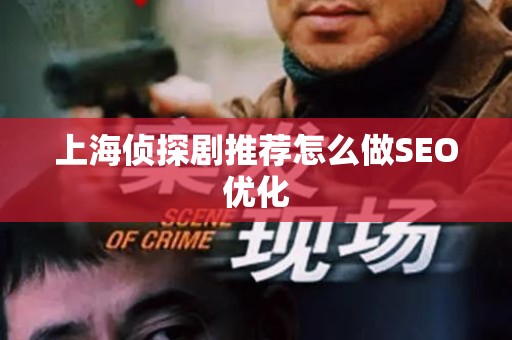 上海侦探剧推荐怎么做SEO优化