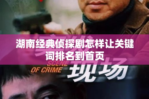 湖南经典侦探剧怎样让关键词排名到首页